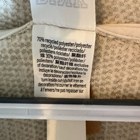 Pink (Victoria’s secret) Sherpa Pullover Super Soft NWT Oversized XL 🐑🤍 0327 - Picture 4 of 9